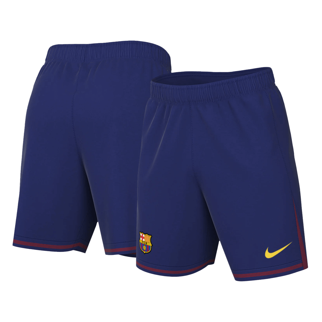 Barcelona Home Soccer Kit – Jersey + Shorts 2025/26 – Fan Version — 商品图 3 Barcelona Home Soccer Kit – Jersey + Shorts 2025/26 – Fan Version – jersey details
