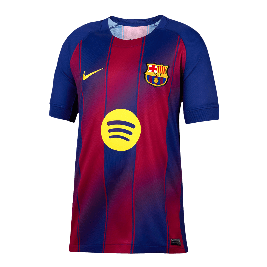 ROONY #19 Barcelona Home Soccer Jersey 2025/26 – Fan Version – back view
