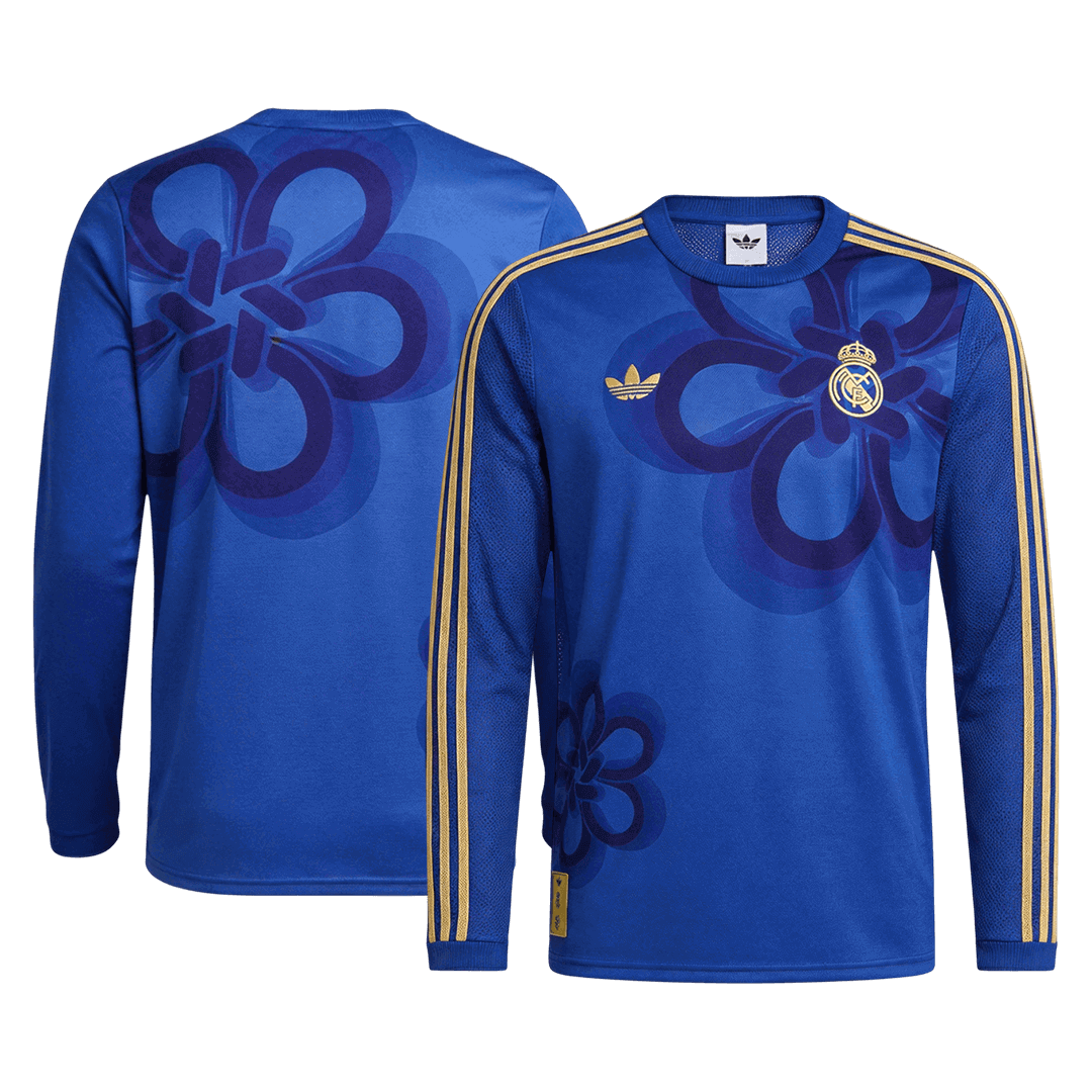 Real Madrid Long Sleeve Soccer Jersey 2025/26 – Fan Version – jersey details
