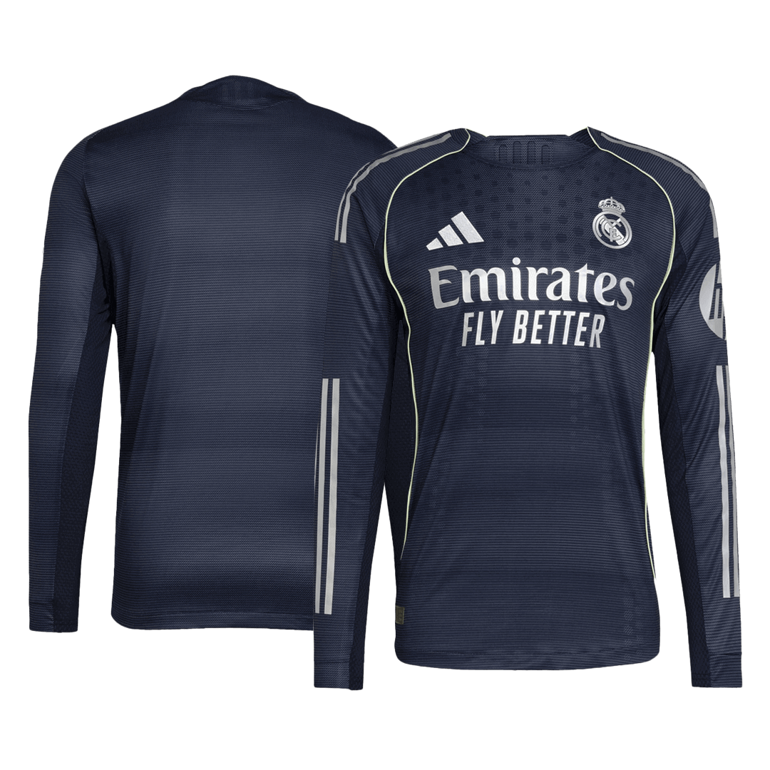 Real Madrid Away Soccer Jersey 2025/26 Player Version – jersey details