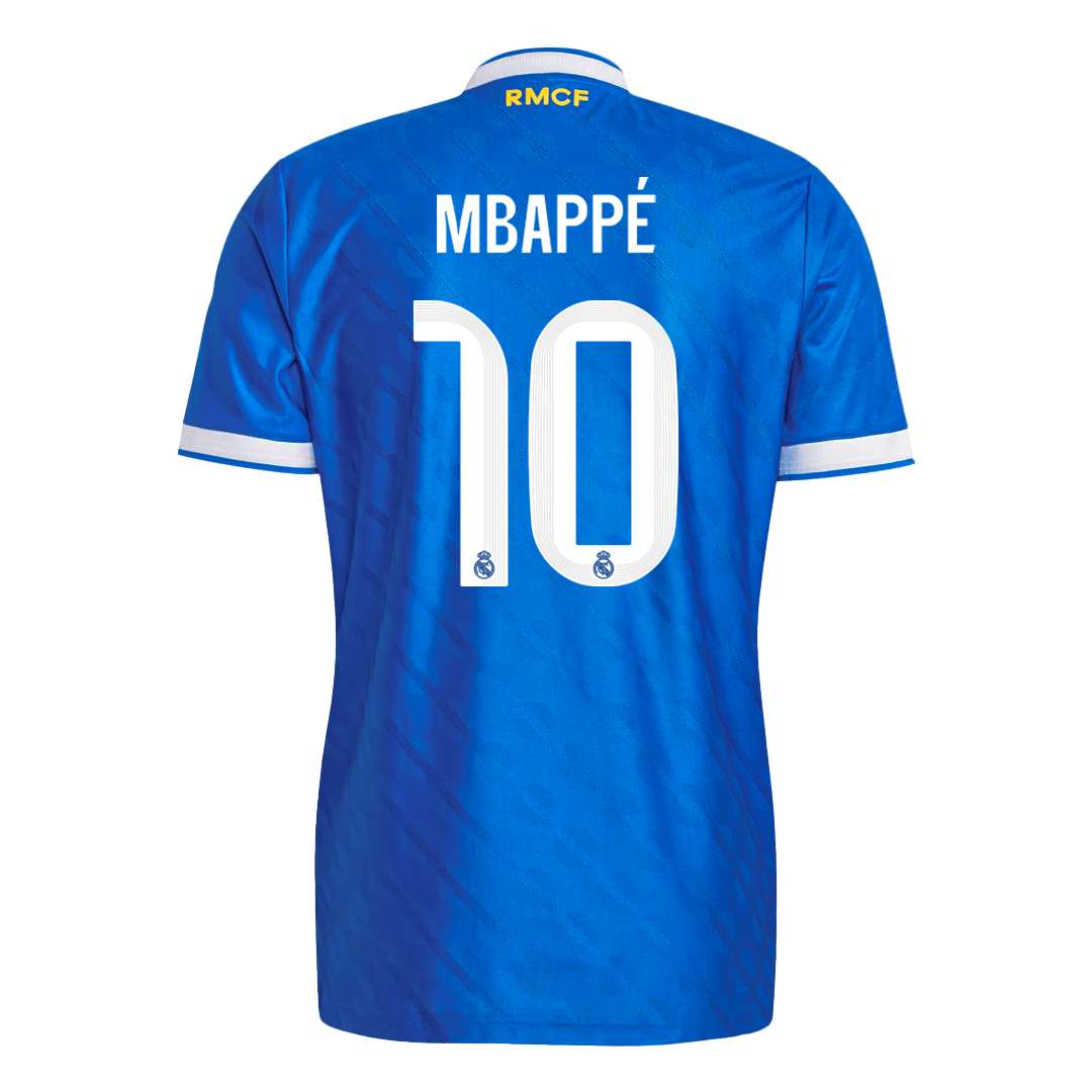 MBAPPÉ #10 Real Madrid Third Away Soccer Jersey 2025/26 Player Version – jersey details