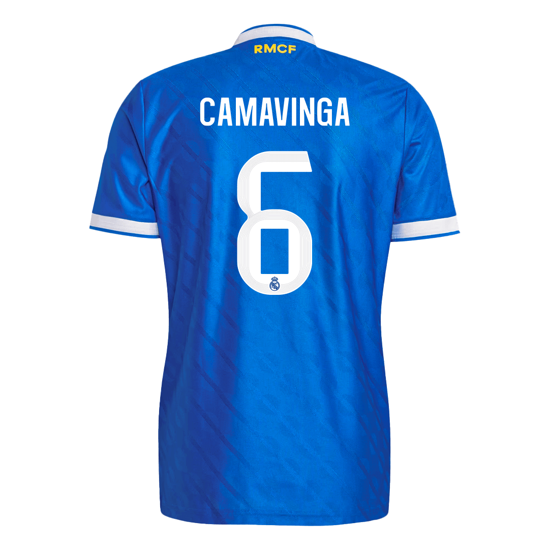 CAMAVINGA #6 Real Madrid Third Away Soccer Jersey 2025/26 Player Version – jersey details