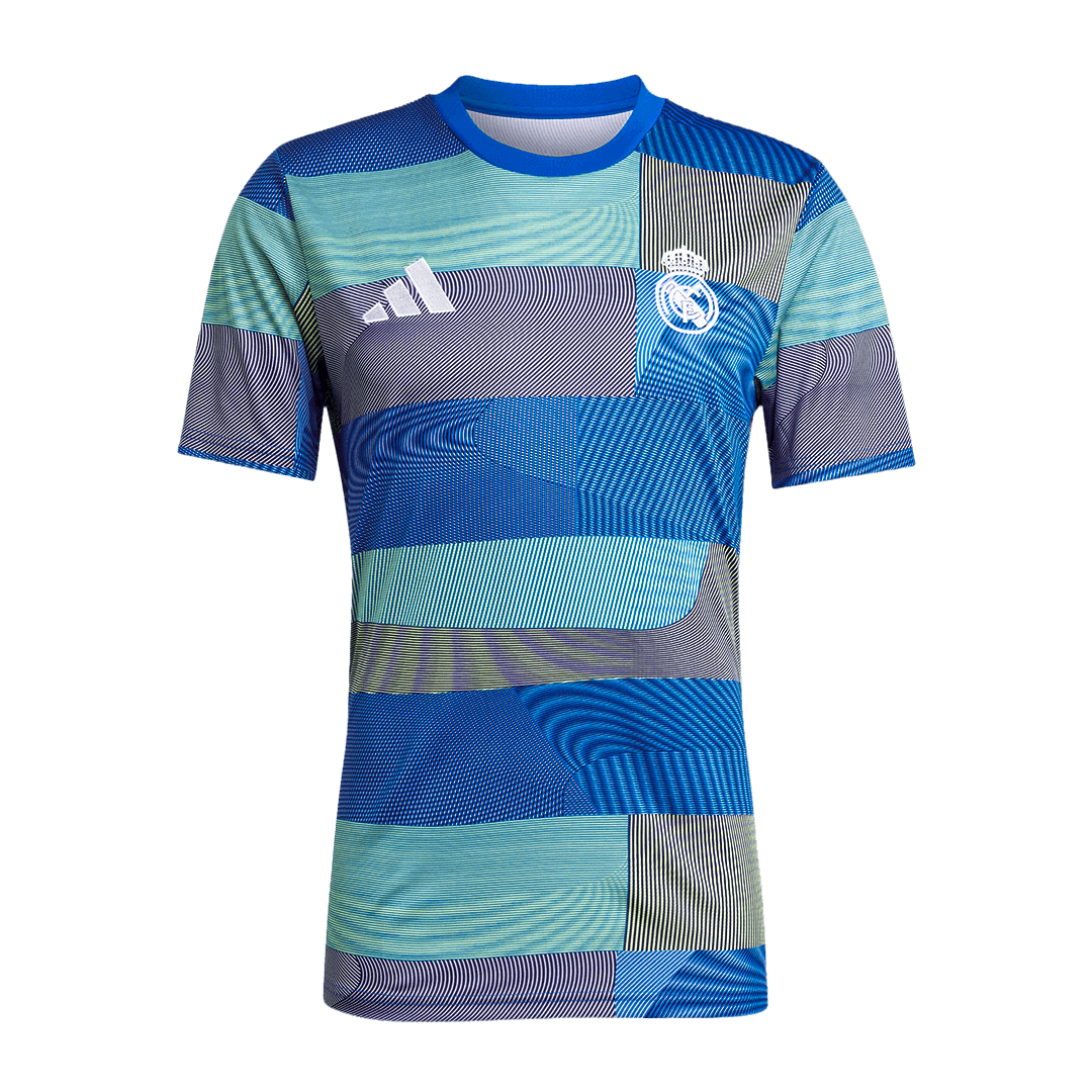 Real Madrid Pre-Match Soccer Jersey 2025/26 – Fan Version – front view