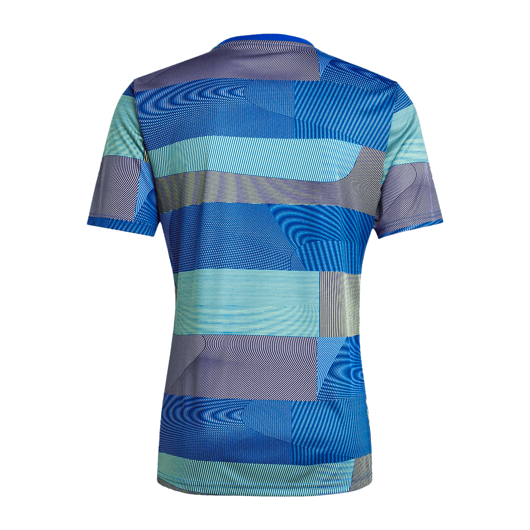 Real Madrid Pre-Match Soccer Jersey 2025/26 – Fan Version — 商品图 2 Real Madrid Pre-Match Soccer Jersey 2025/26 – Fan Version – back view