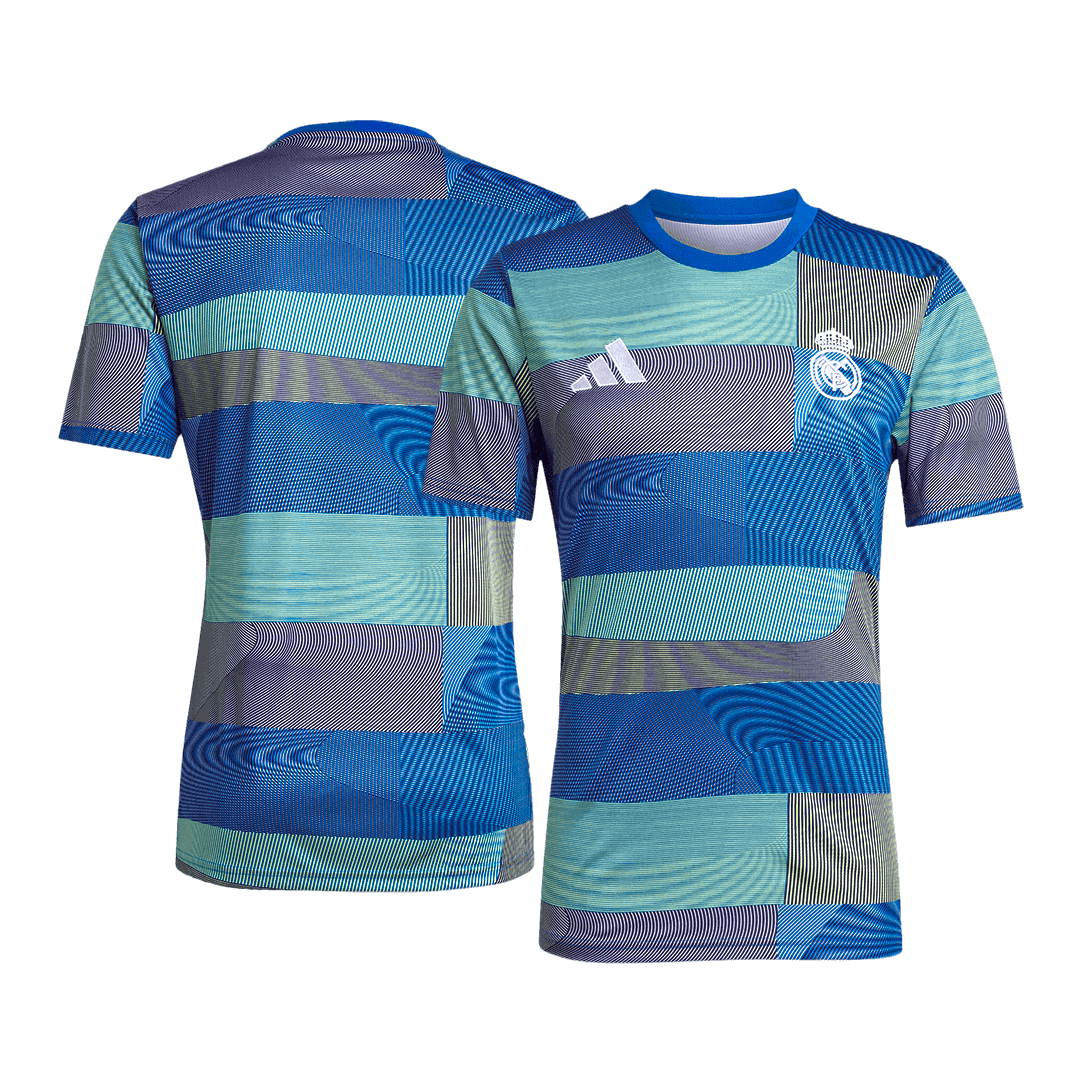 Real Madrid Pre-Match Soccer Jersey 2025/26 – Fan Version — 商品图 3 Real Madrid Pre-Match Soccer Jersey 2025/26 – Fan Version – jersey details