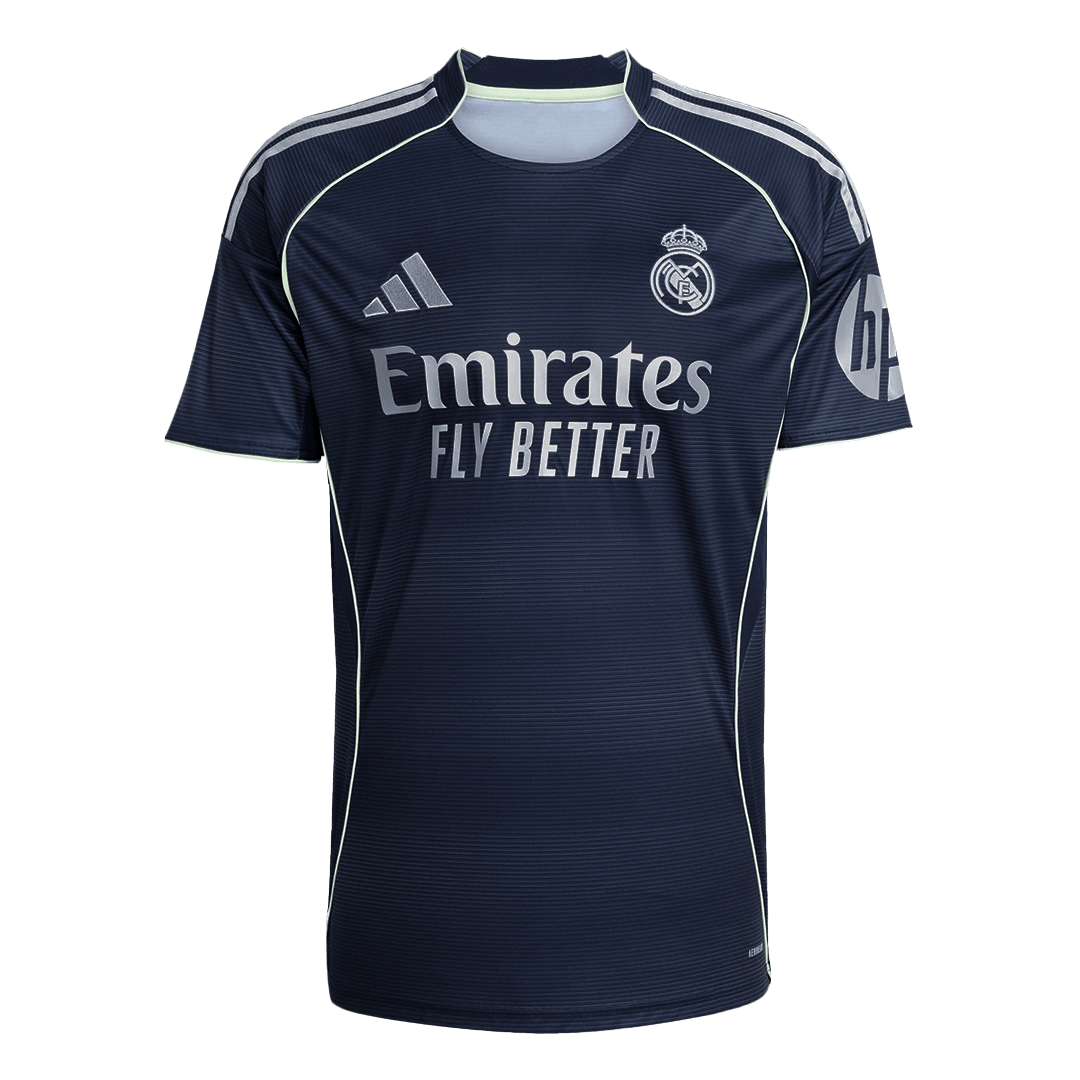 VINI JR. #7 Real Madrid Away Soccer Jersey 2025/26 – Fan Version – back view