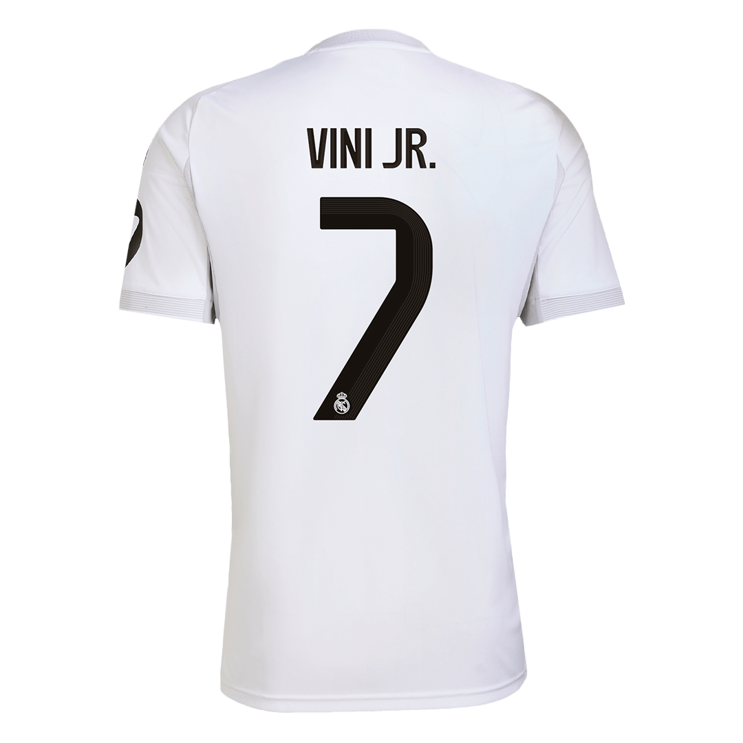 VINI JR. #7 Real Madrid Home Soccer Jersey 2025/26 – Fan Version – back view