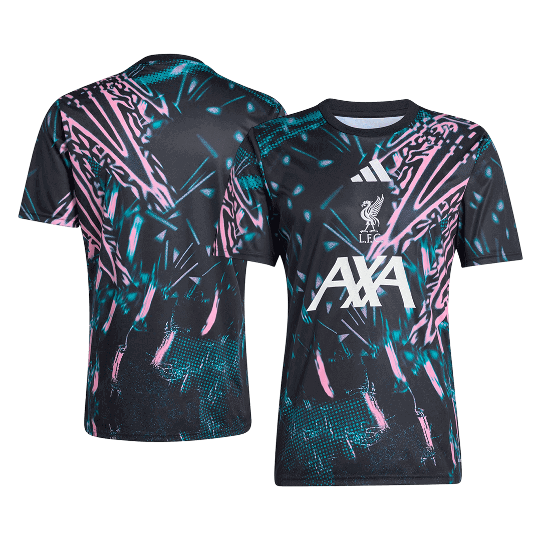 Liverpool Pre-Match Soccer Jersey 2025/26 – Fan Version – jersey details