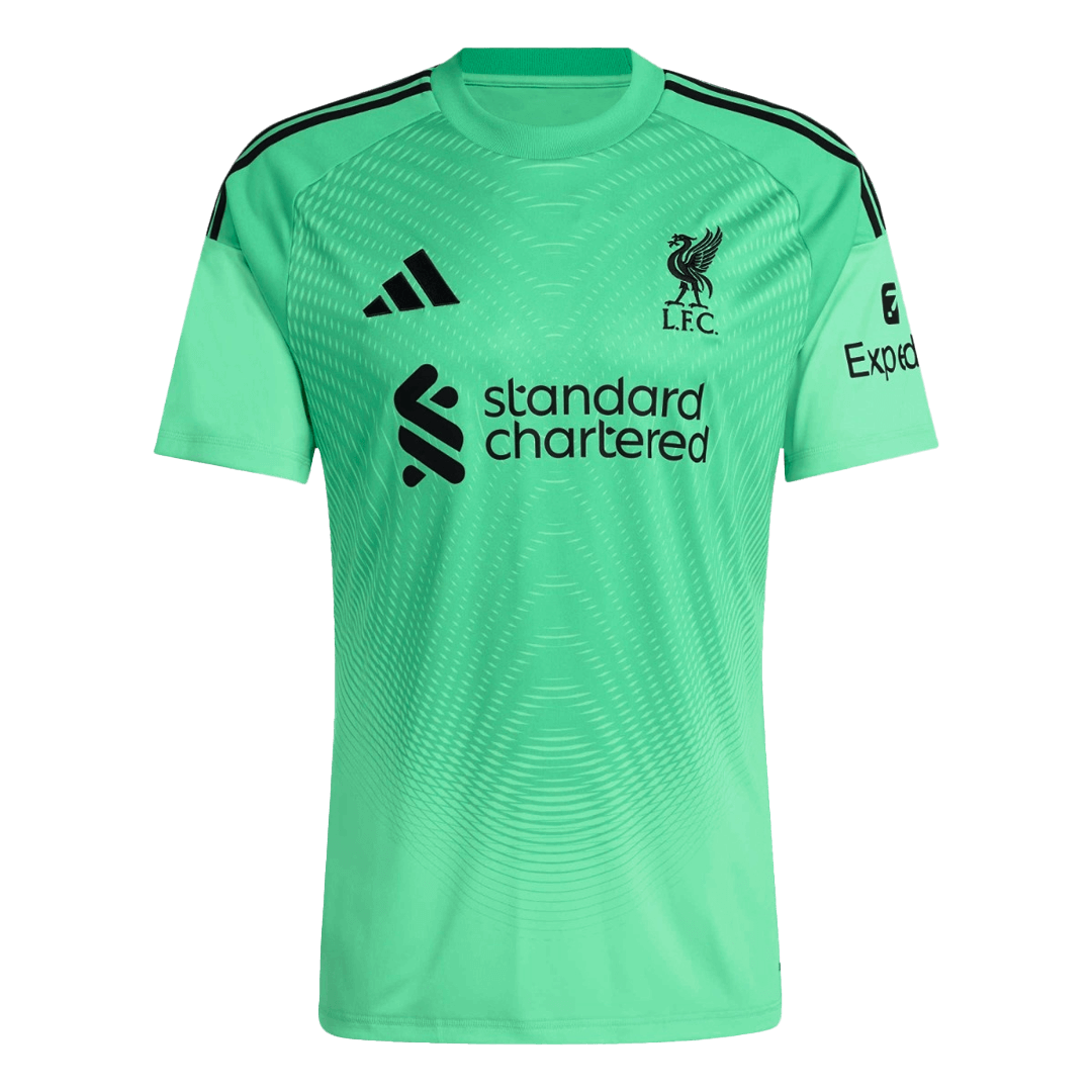 Liverpool Goalkeeper Soccer Jersey 2025/26 – Fan Version – front view