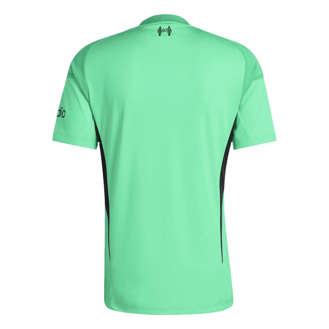 Liverpool Goalkeeper Soccer Jersey 2025/26 – Fan Version – back view