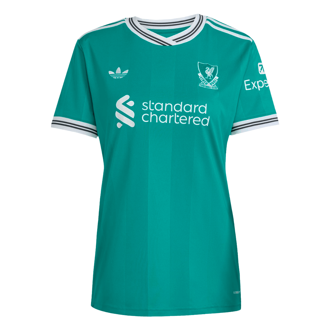 Women’s Liverpool Third Away Soccer Jersey 2025/26 – Fan Version – front view