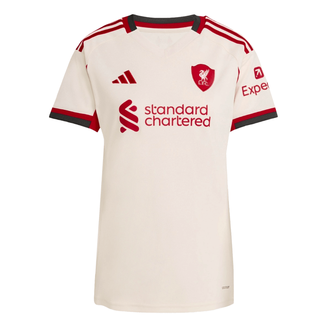 Women’s Liverpool Away Soccer Jersey 2025/26 – Fan Version – front view