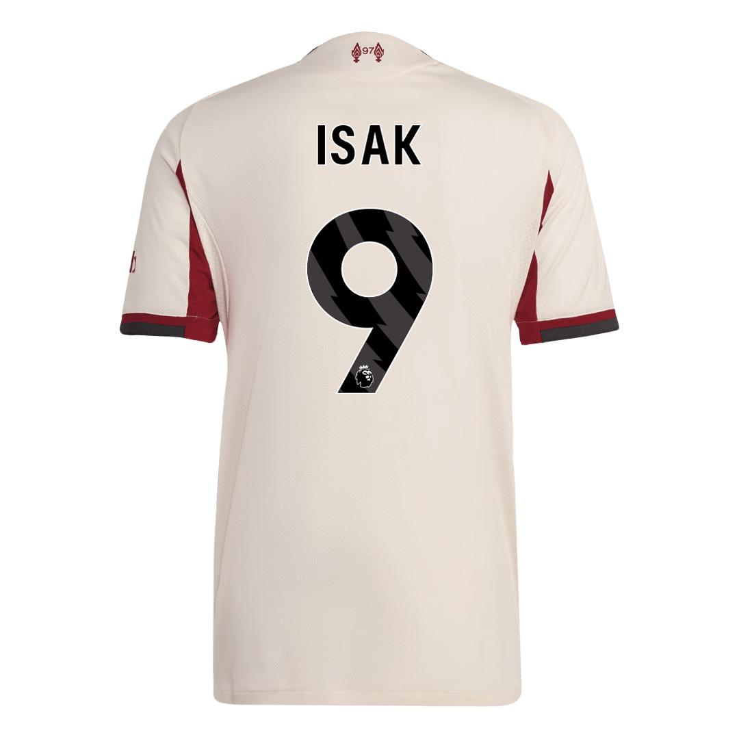 ISAK ##9 Liverpool Away Soccer Jersey 2025/26 Player Version – jersey details