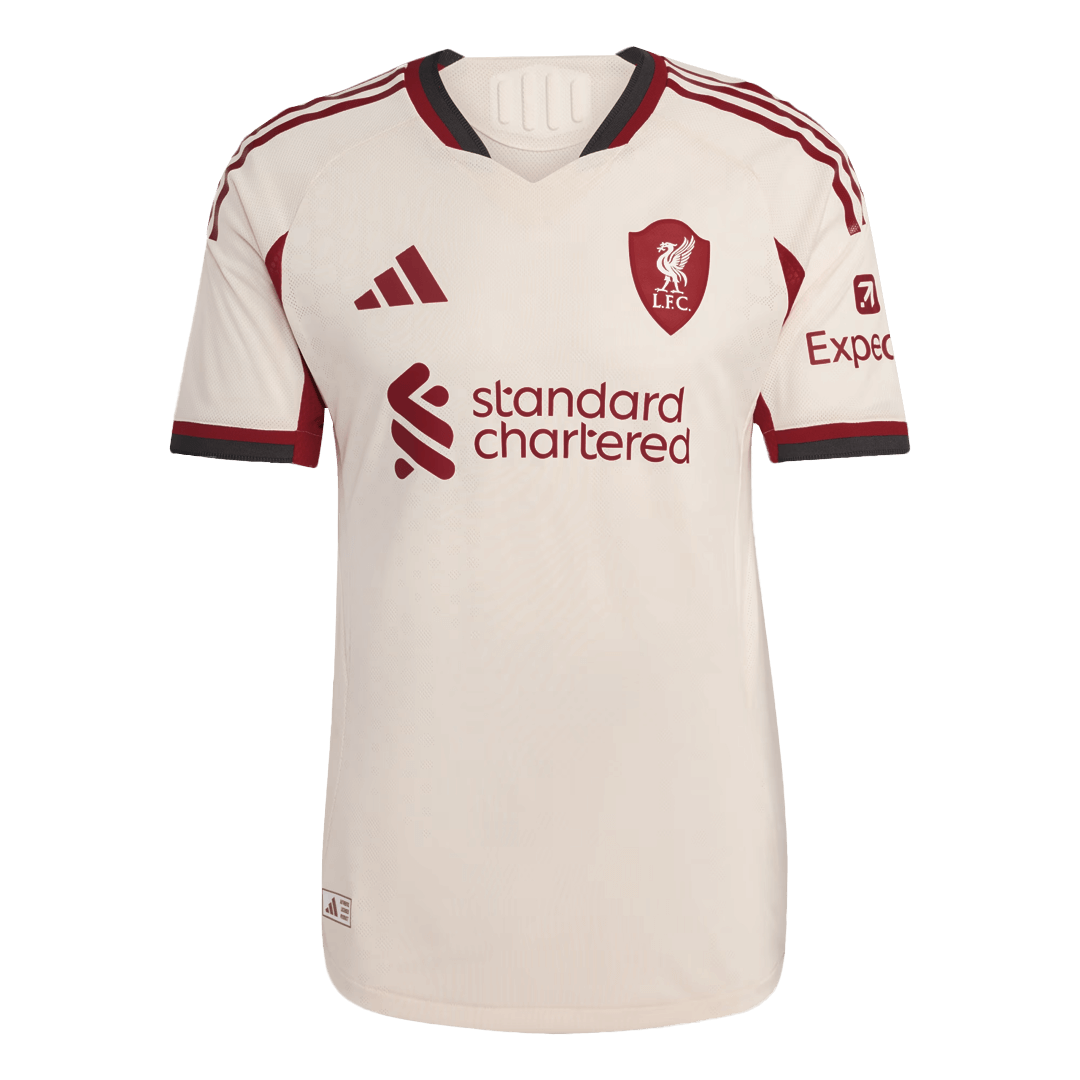SZOBOSZLAI #8 Liverpool Away Soccer Jersey 2025/26 Player Version – back view