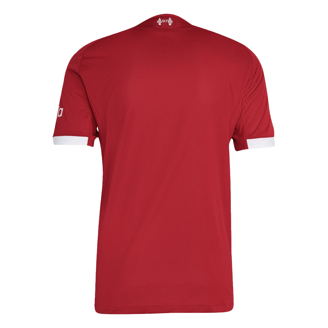 Liverpool Home Soccer Jersey 2025/26 Player Version – back view