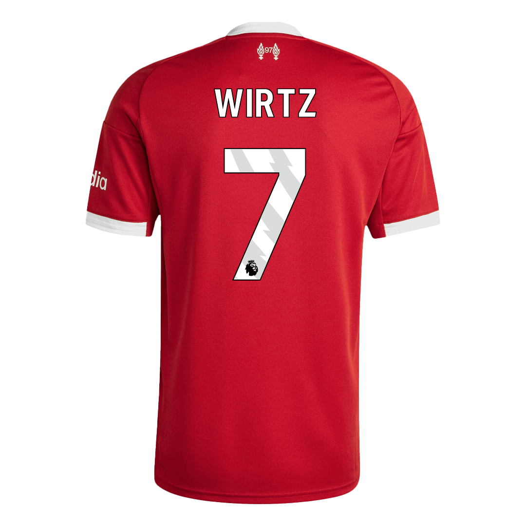 WIRTZ #7 Liverpool Home Soccer Jersey 2025/26 – Fan Version – jersey details