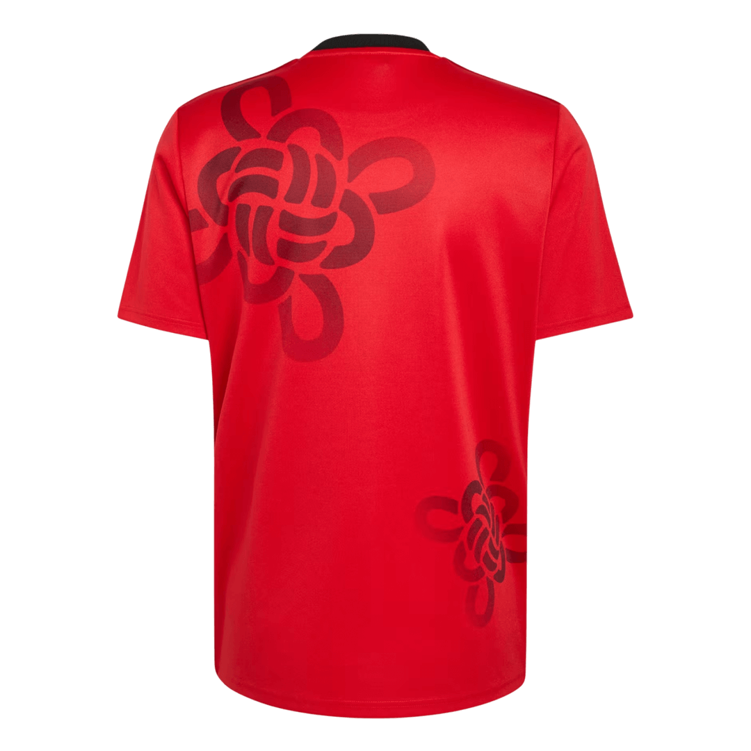 Manchester United Soccer Jersey 2025/26 – Fan Version – back view