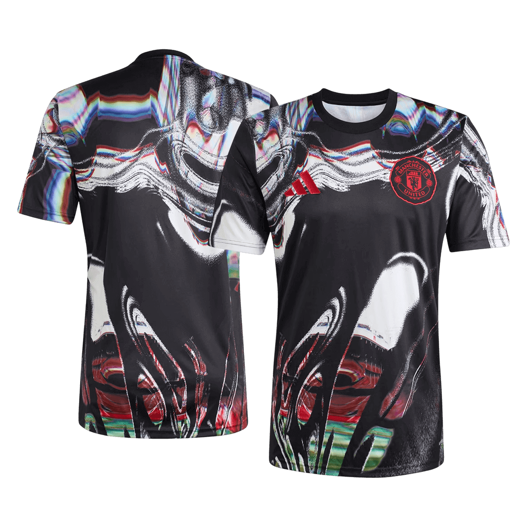 Manchester United Pre-Match Soccer Jersey 2025/26 – Fan Version – jersey details