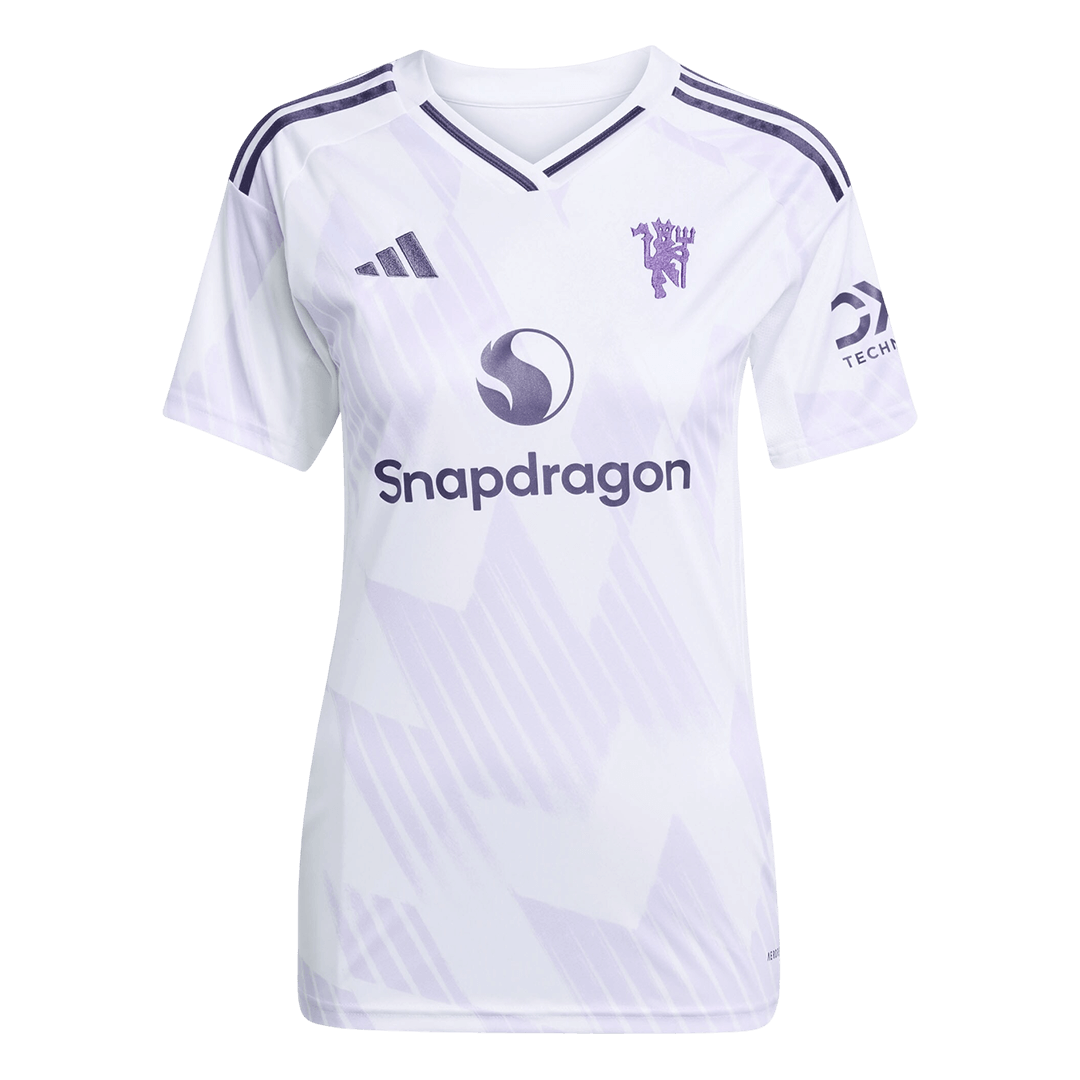 Women’s Manchester United Away Soccer Jersey 2025/26 – Fan Version – front view