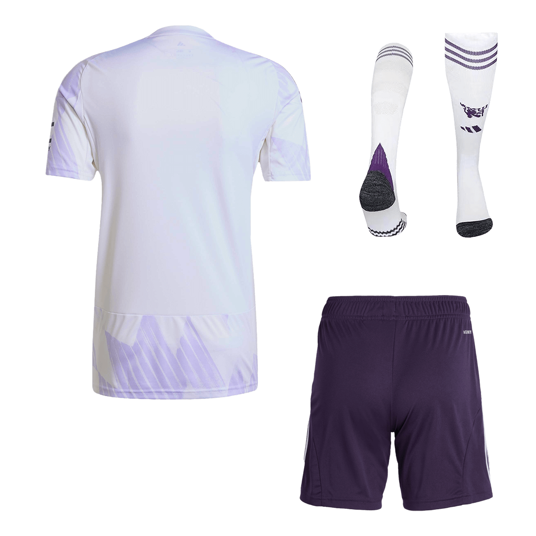 Manchester United Away Soccer Jersey Kit(Jersey+Shorts+Socks) 2025/26 – Fan Version – back view