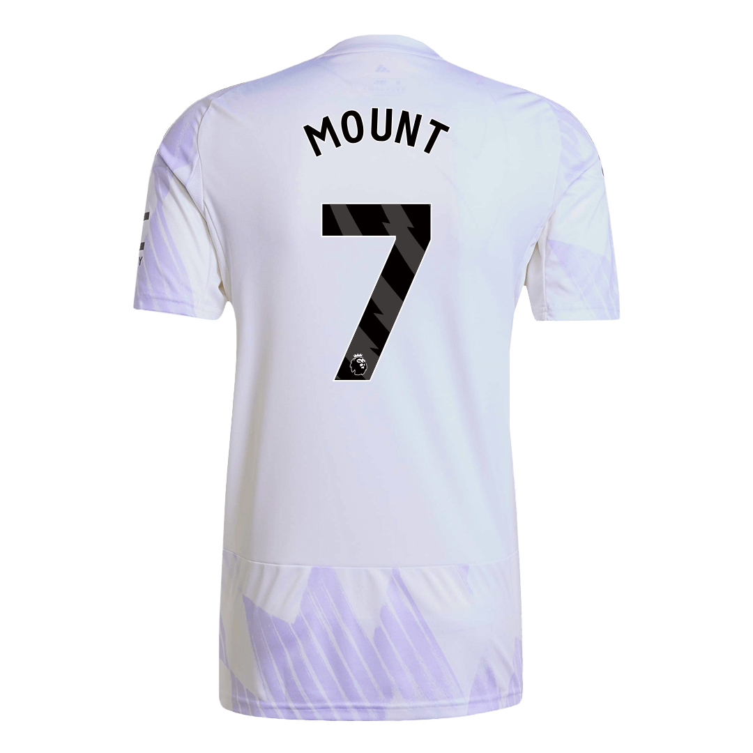 MOUNT #7 Manchester United Away Soccer Jersey 2025/26 – Fan Version – jersey details