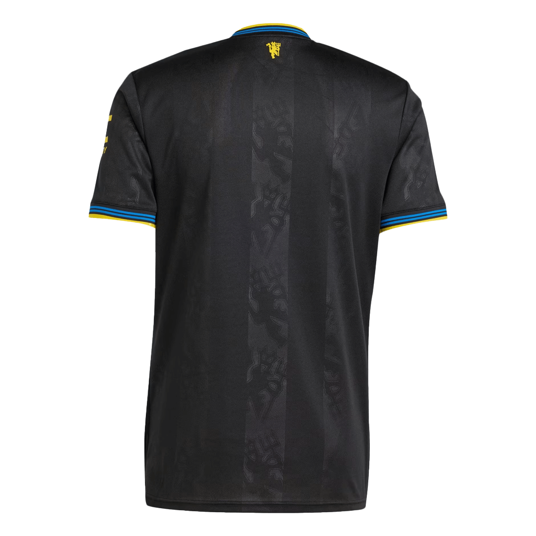 Manchester United Third Away Soccer Jersey 2025/26 β Fan Version β εεεΎ 2 Manchester United Third Away Soccer Jersey 2025/26 β Fan Version β back view