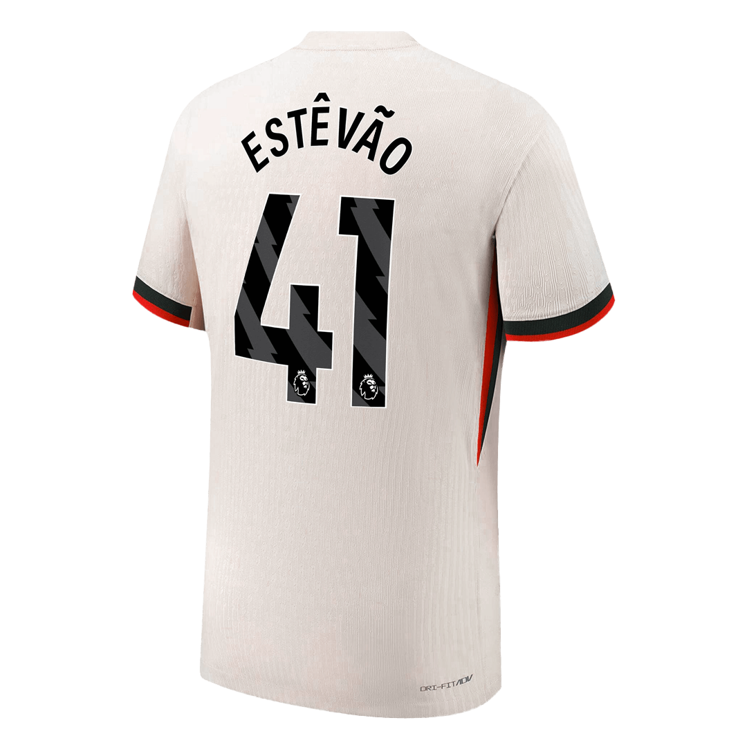 ESTÊVÃO #41 Chelsea Away Soccer Jersey 2025/26 Player Version – jersey details