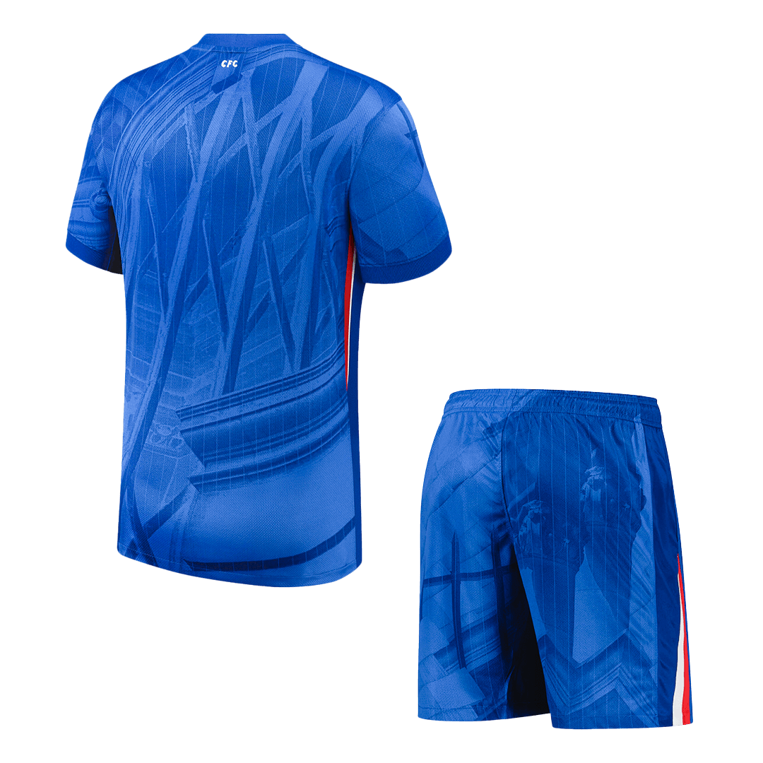 Chelsea Home Soccer Kit – Jersey + Shorts 2025/26 – Fan Version – back view