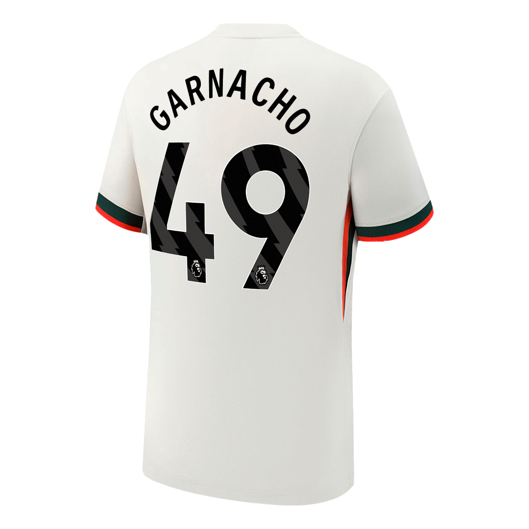 GARNACHO #49 Chelsea Away Soccer Jersey 2025/26 – Fan Version – jersey details