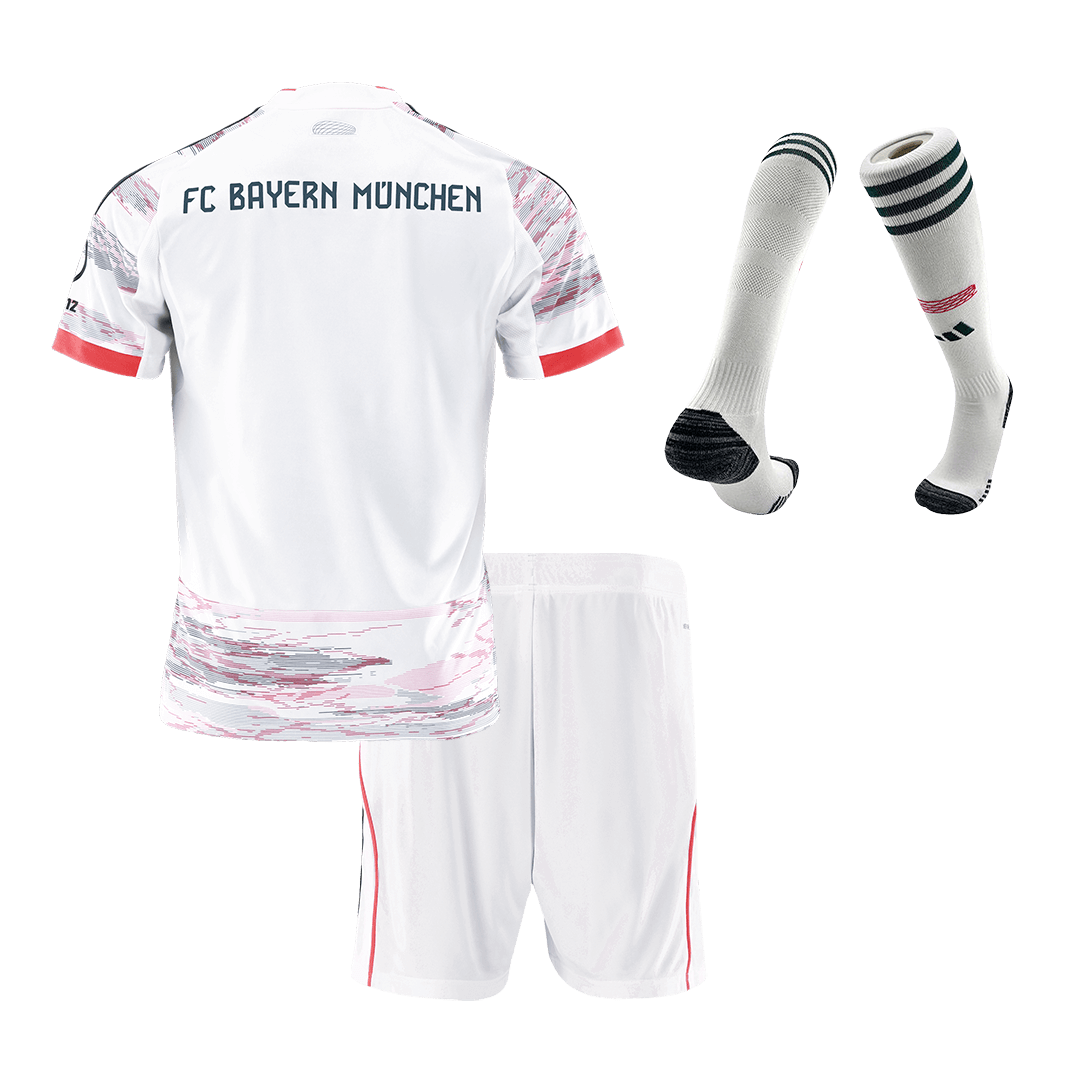 Kid's Bayern Munich Away Soccer Jersey Kit(Jersey+Shorts+Socks) 2025/26 β Fan Version β εεεΎ 2 Kid’s Bayern Munich Away Soccer Jersey Kit(Jersey+Shorts+Socks) 2025/26 β Fan Version β back view