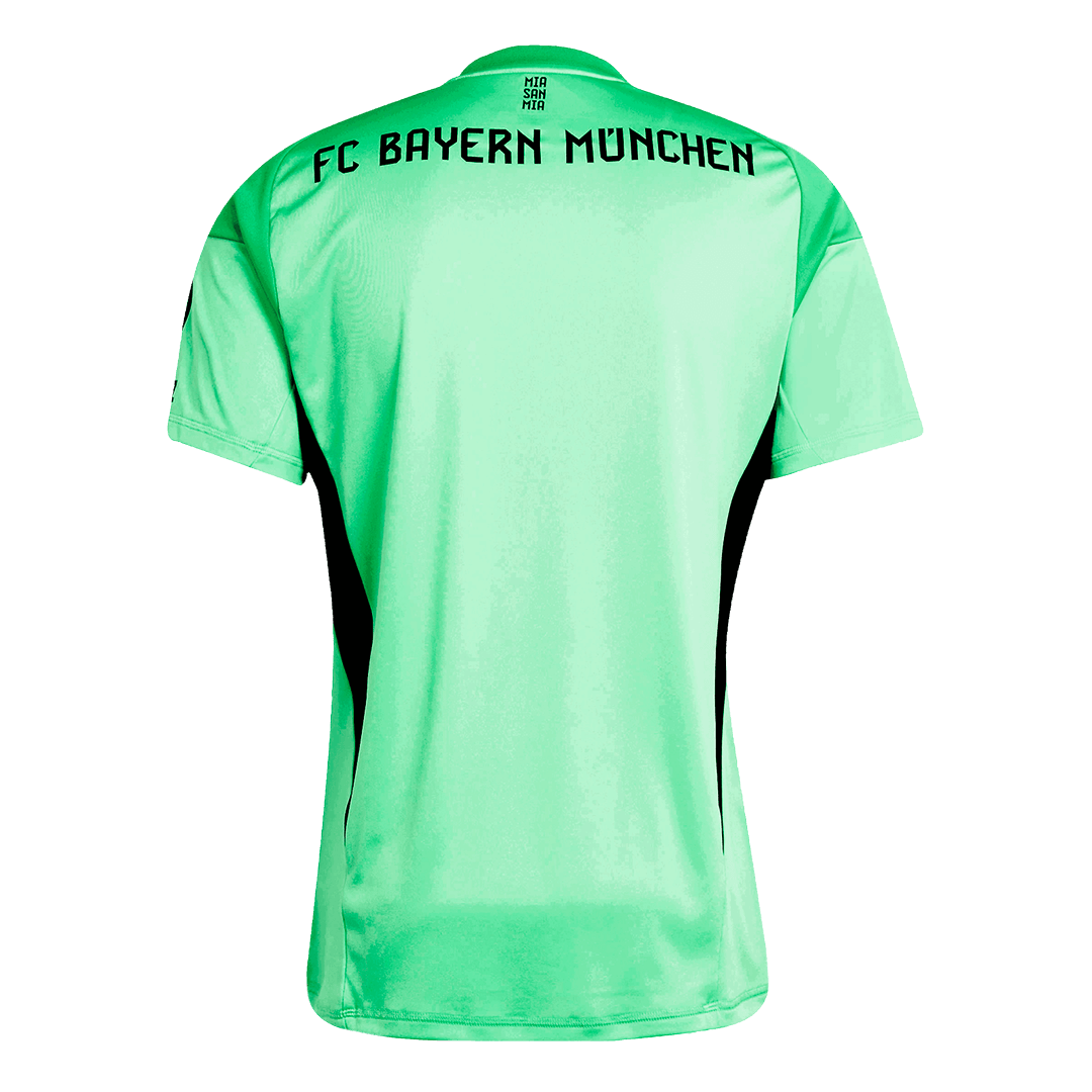 Bayern Munich Goalkeeper Soccer Jersey 2025/26 – Fan Version – back view