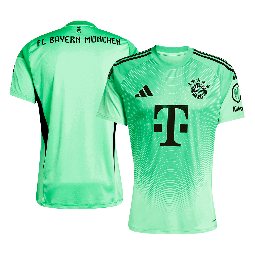 Bayern Munich Goalkeeper Soccer Jersey 2025/26 – Fan Version – jersey details