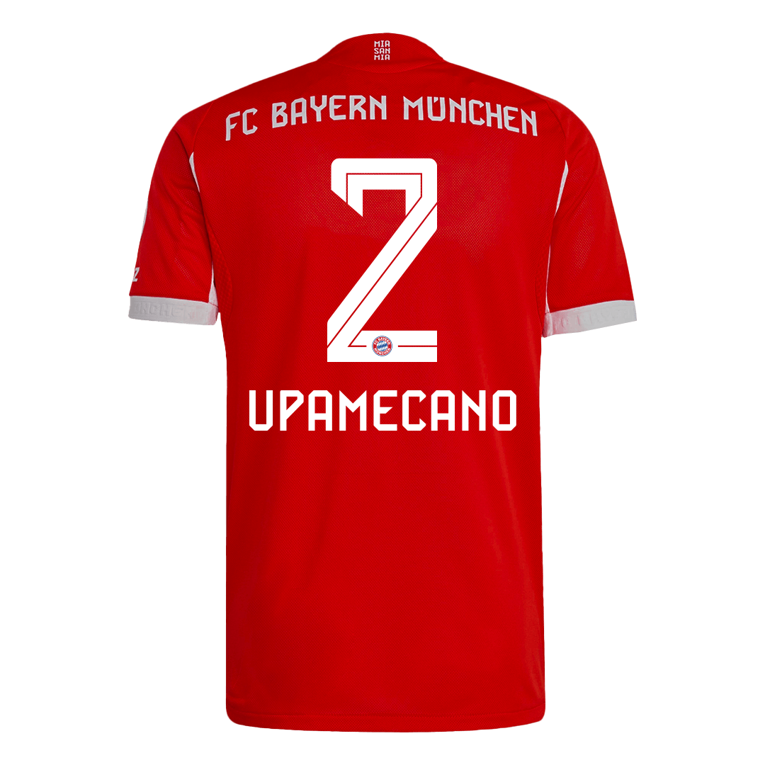 UPAMECANO #2 Bayern Munich Home Soccer Jersey 2025/26 Player Version – jersey details
