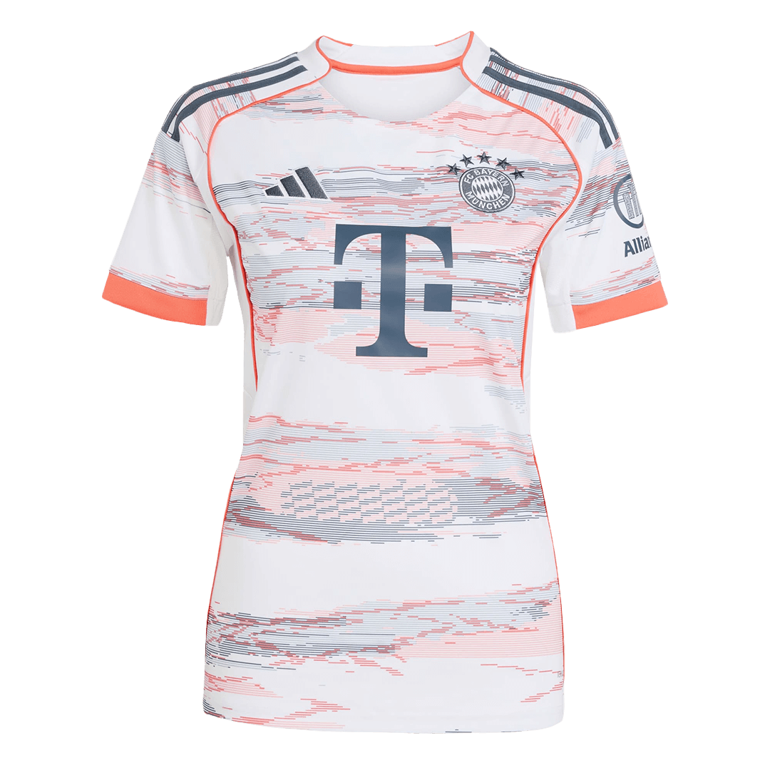 Women’s Bayern Munich Away Soccer Jersey 2025/26 – Fan Version – front view
