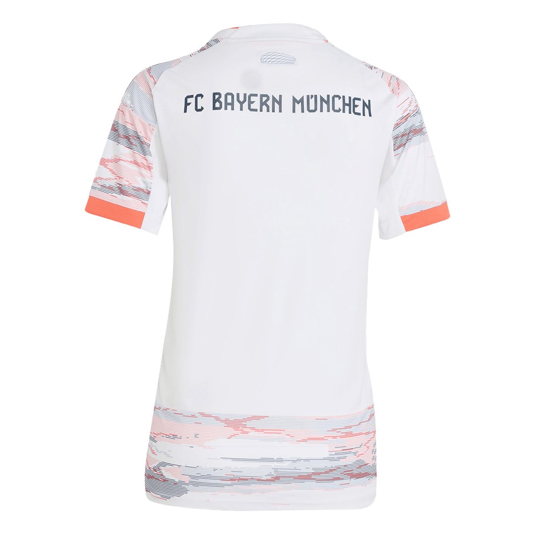 Women’s Bayern Munich Away Soccer Jersey 2025/26 – Fan Version – back view