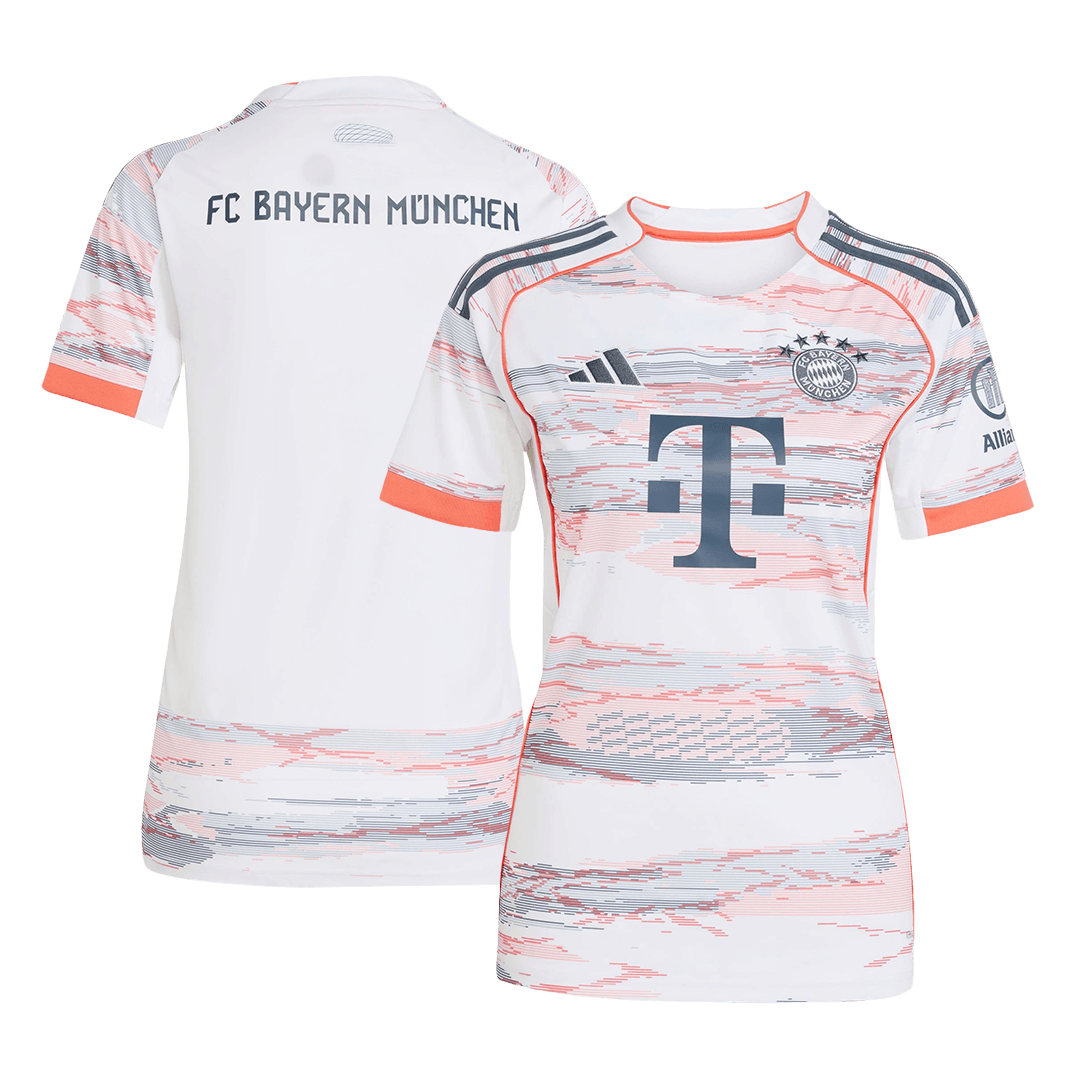 Women’s Bayern Munich Away Soccer Jersey 2025/26 – Fan Version – jersey details