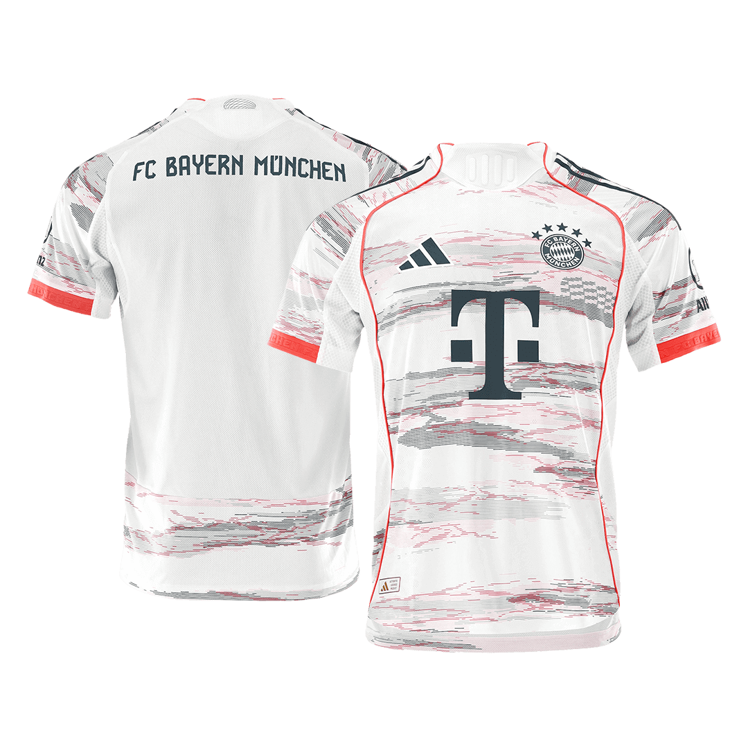 Bayern Munich Away Soccer Jersey 2025/26 Player Version — 商品图 3 Bayern Munich Away Soccer Jersey 2025/26 Player Version – jersey details