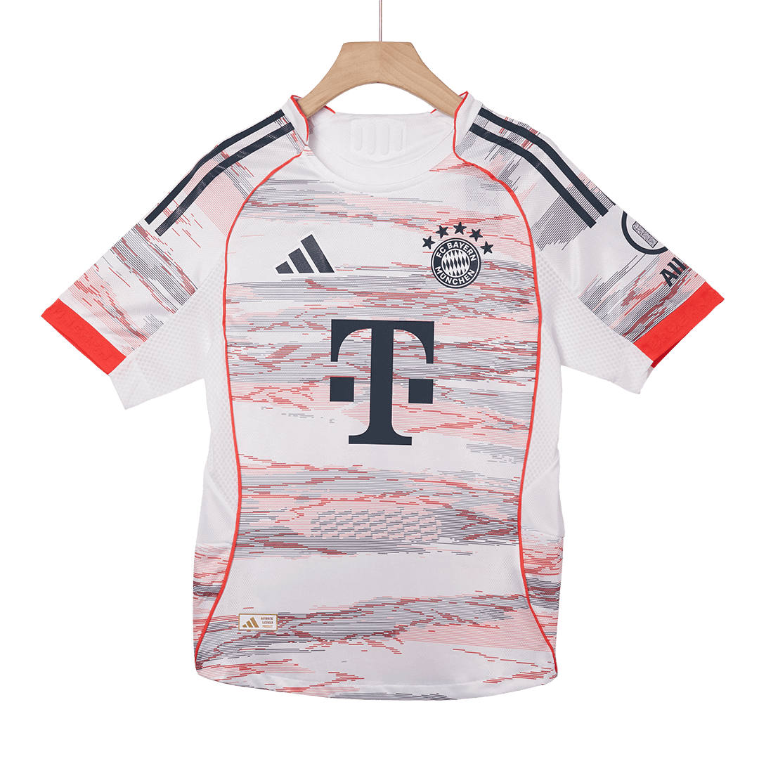 KANE #9 Bayern Munich Away Soccer Jersey 2025/26 Player Version β εεεΎ 4 KANE #9 Bayern Munich Away Soccer Jersey 2025/26 Player Version β badge and fabric details
