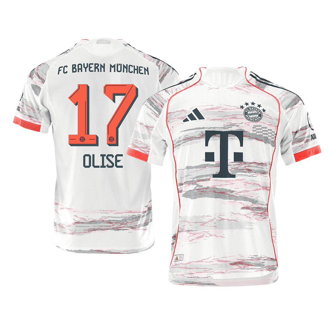 OLISE #17 Bayern Munich Away Soccer Jersey 2025/26 Player Version β εεεΎ 1 OLISE #17 Bayern Munich Away Soccer Jersey 2025/26 Player Version β front view