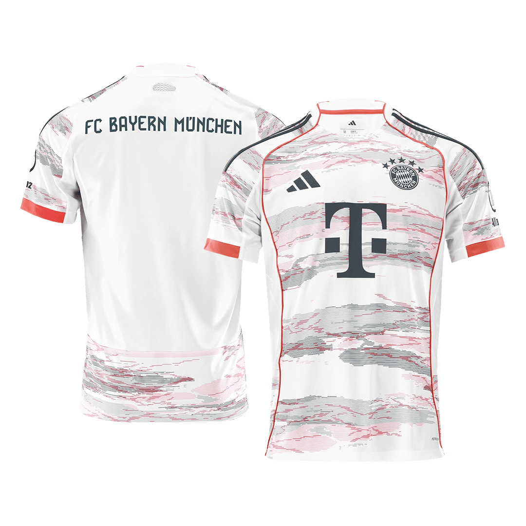Bayern Munich Away Soccer Jersey 2025/26 β Fan Version β εεεΎ 3 Bayern Munich Away Soccer Jersey 2025/26 β Fan Version β jersey details