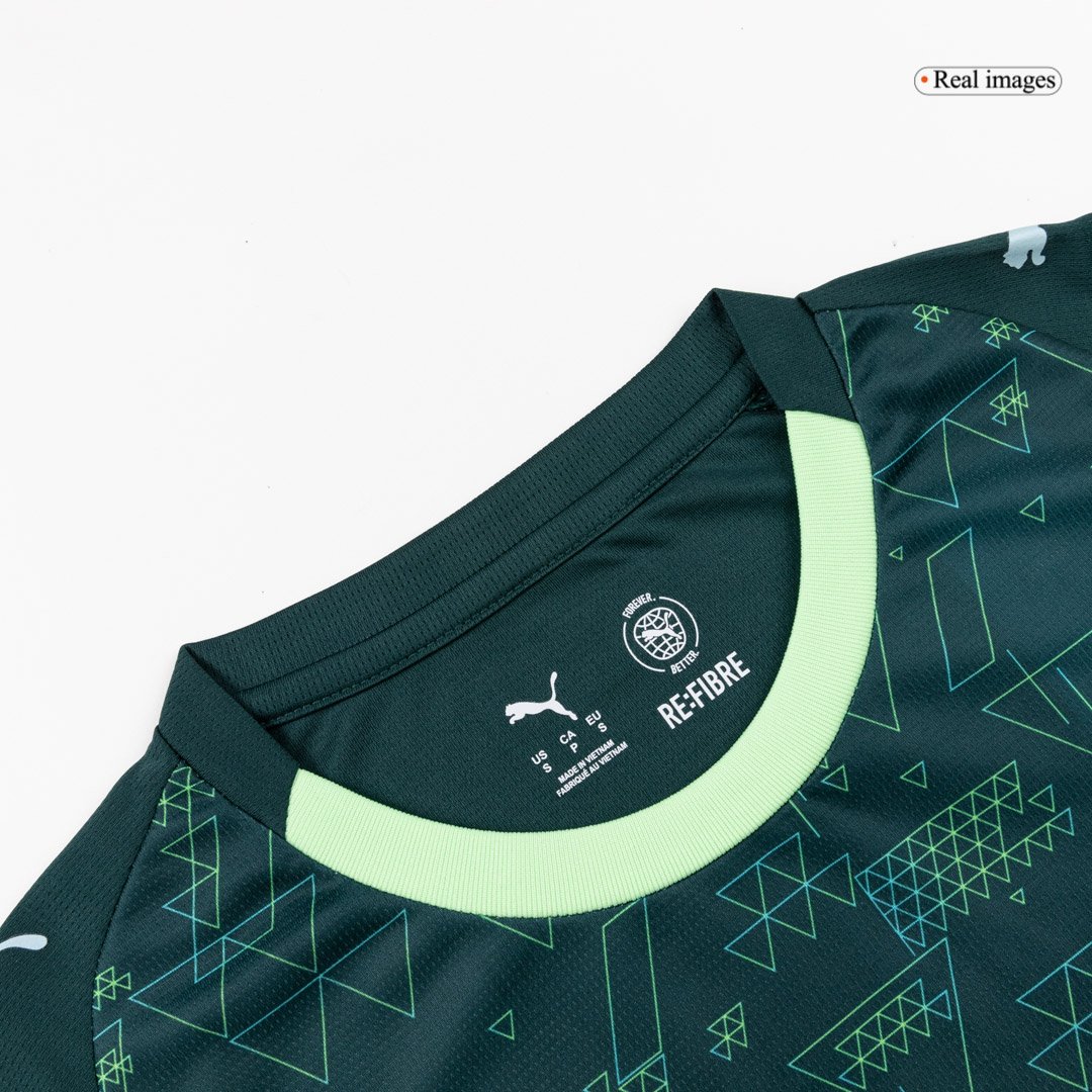 Manchester City Fourth Away Soccer Kit – Jersey + Shorts 2025/26 – Fan Version – jersey details