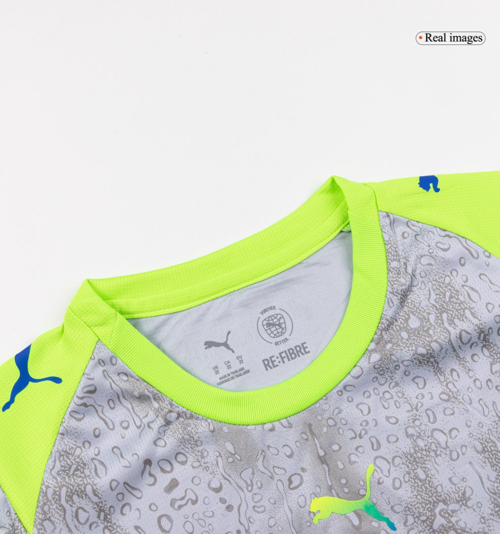 Kid’s Manchester City Third Away Soccer Jersey 2025/26 – Fan Version – back view