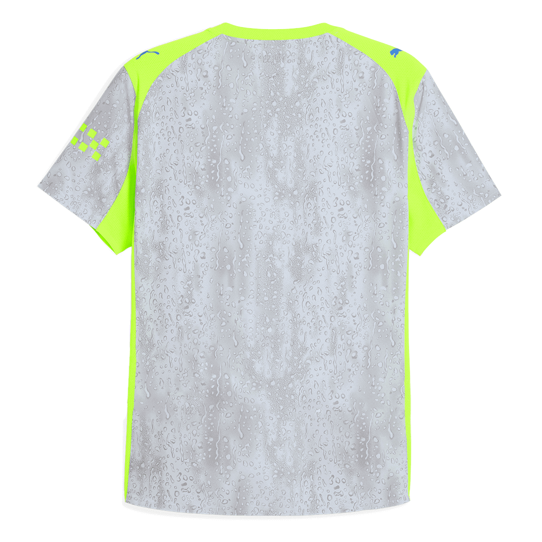 Manchester City Third Away Soccer Jersey 2025/26 Player Version – back view