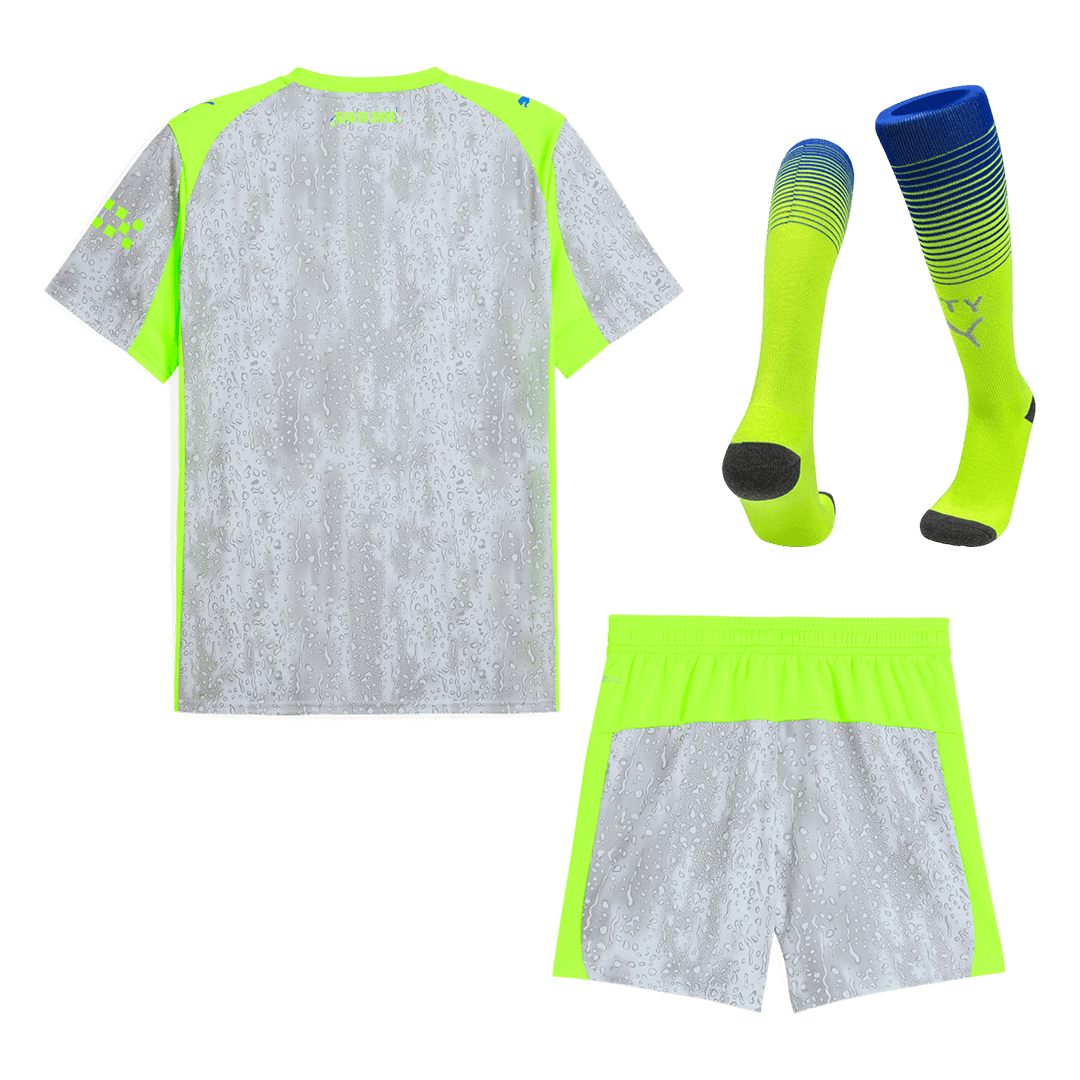 Manchester City Third Away Soccer Jersey Kit(Jersey+Shorts+Socks) 2025/26 β Fan Version β εεεΎ 2 Manchester City Third Away Soccer Jersey Kit(Jersey+Shorts+Socks) 2025/26 β Fan Version β back view