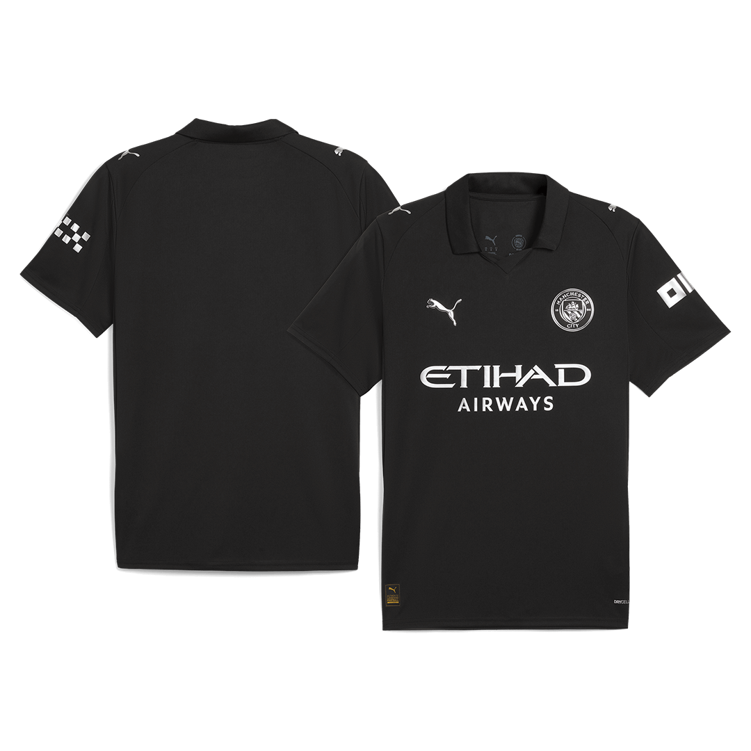 Manchester City Away Soccer Jersey 2025/26 – Fan Version – jersey details